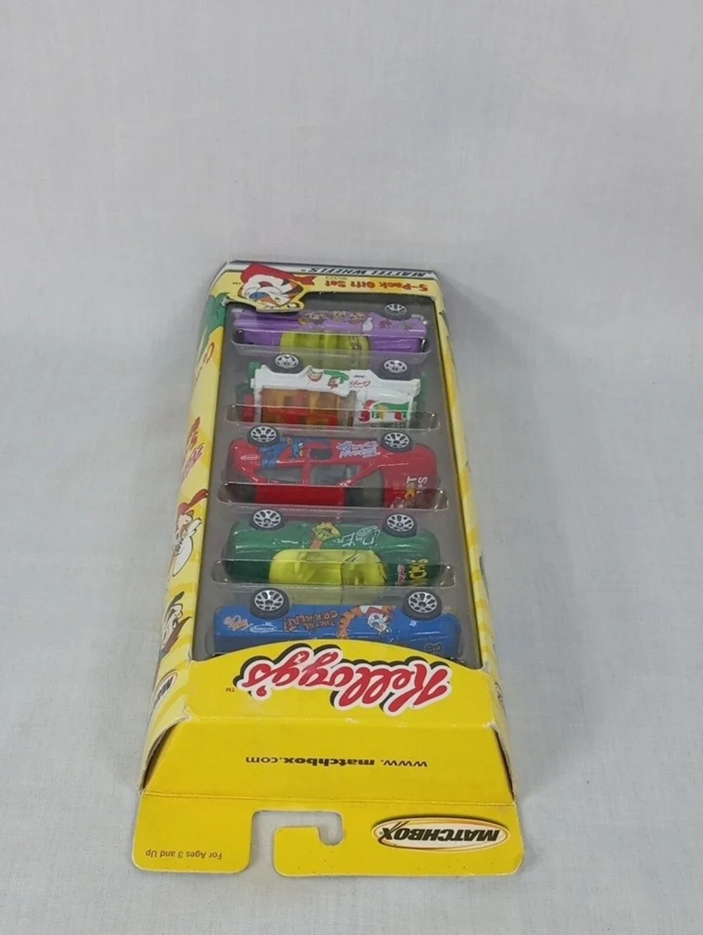 Matchbox & Kellogg's Kids 5-Pack Toy Car Set - Coca-Cola & Kellogg's Themed